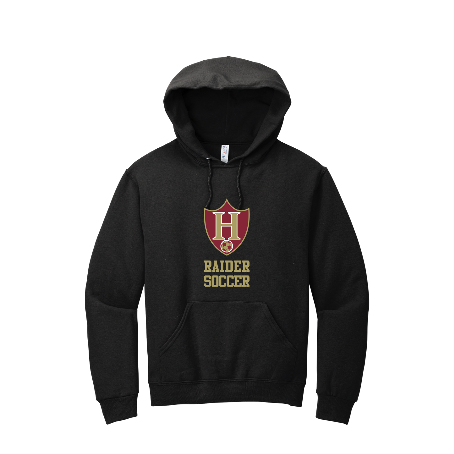 Hooded Sweatshirt - Shield Logo Raider Soccer