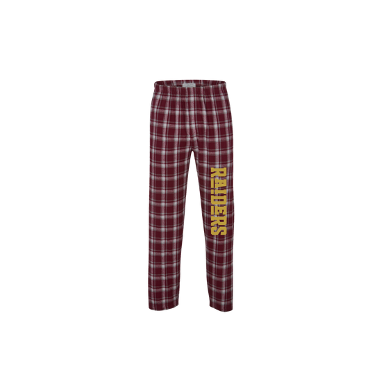 Boxercraft Flannel Pant Raider Gold Logo