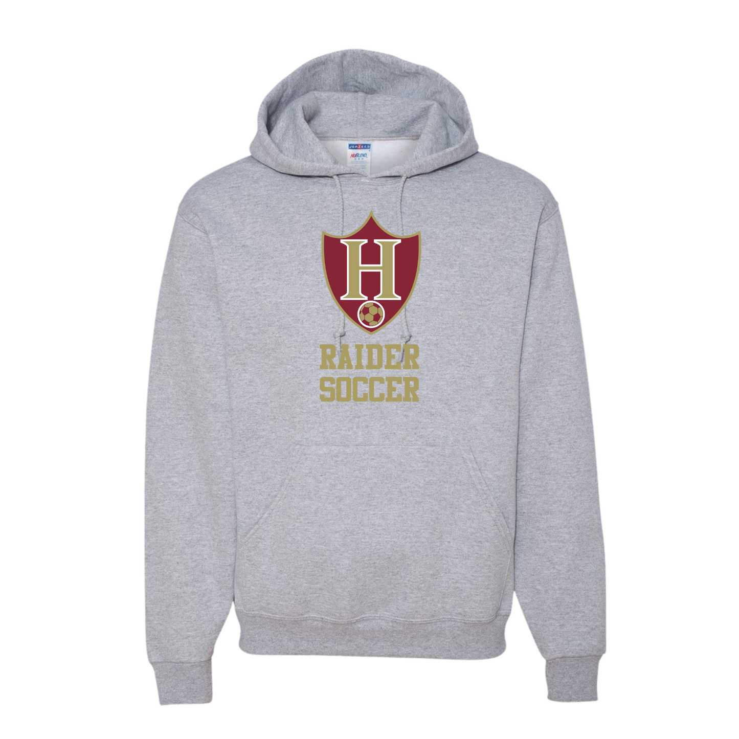 Hooded Sweatshirt - Shield Logo Raider Soccer