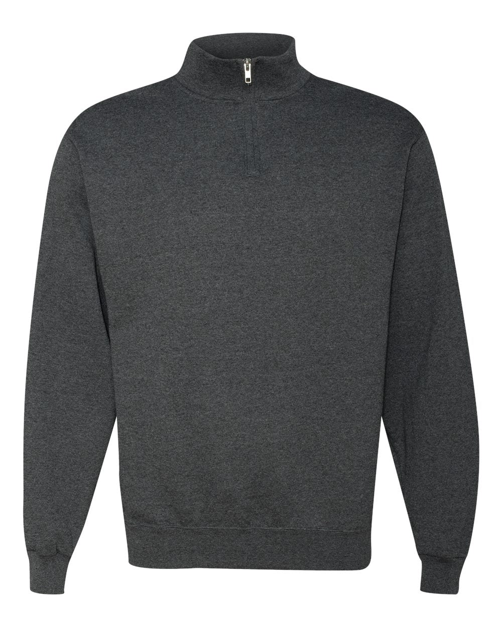 Cadet Collar Quarter-Zip Sweatshirt - Embroidery Only